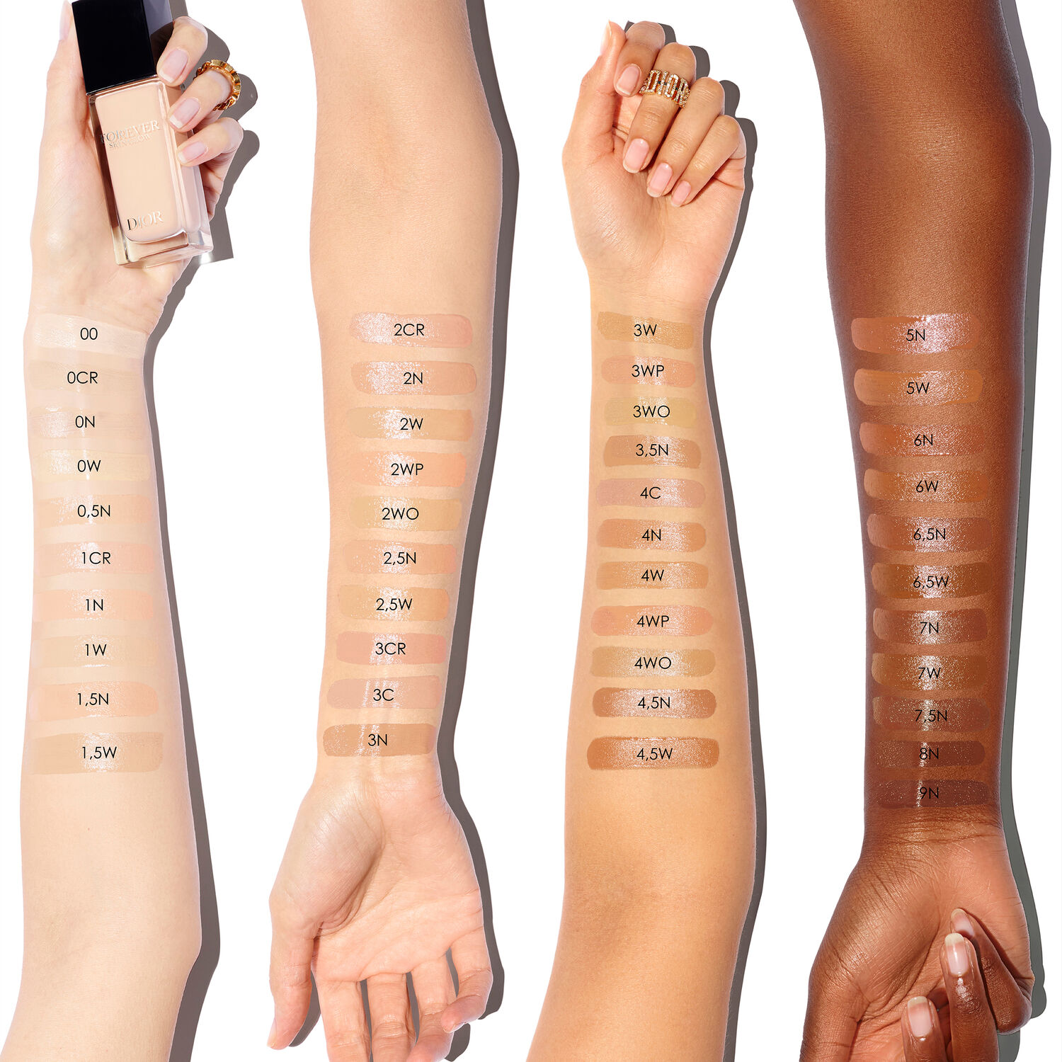 DIOR FOREVER SKIN GLOW (BASE LÍQUIDA ACABADO LUMINOSO)